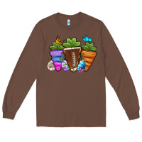 Chestnut Football Easter sports carrots Long Sleeve Tee - OliviaCreatesArt