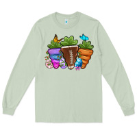 Matcha Football Easter sports carrots Long Sleeve Tee - OliviaCreatesArt