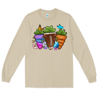 Mushroom Football Easter sports carrots Long Sleeve Tee - OliviaCreatesArt