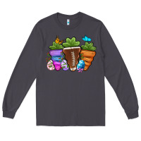 Football Easter Sports Carrots Long Sleeve Tee | Teevron