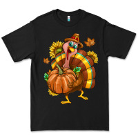 Black Thanksgiving Turkey Premium Tee - texasbilliewilder