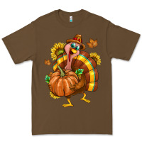 Cacao Thanksgiving Turkey Premium Tee - texasbilliewilder