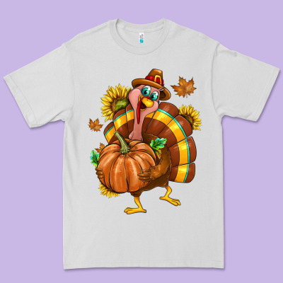 Thanksgiving Turkey Premium Tee Designed By Texasbilliewilder