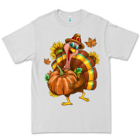 Dove Grey Thanksgiving Turkey Premium Tee - texasbilliewilder