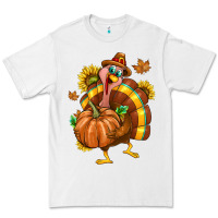 White Thanksgiving Turkey Premium Tee - texasbilliewilder