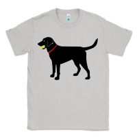 Moon Dust Labrador Retriever Fetch, Black Lab Play Ball Classic Tee - longCreatives