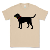 Mushroom Labrador Retriever Fetch, Black Lab Play Ball Classic Tee - longCreatives