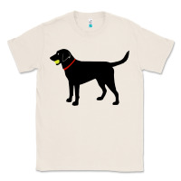 Natural Labrador Retriever Fetch, Black Lab Play Ball Classic Tee - longCreatives