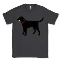 Smoke Labrador Retriever Fetch, Black Lab Play Ball Classic Tee - longCreatives