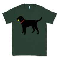 Sports Green Labrador Retriever Fetch, Black Lab Play Ball Classic Tee - longCreatives