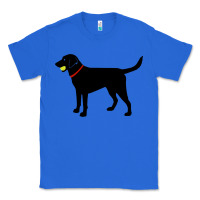 True Royal Labrador Retriever Fetch, Black Lab Play Ball Classic Tee - longCreatives