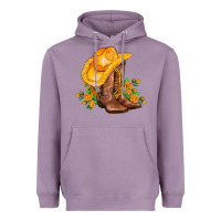 Lavender yellow  cowgirl and roses Heavyweight Hoodie - AdoDesignShop