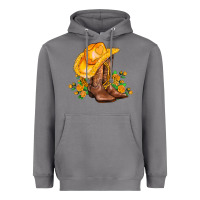Storm yellow  cowgirl and roses Heavyweight Hoodie - AdoDesignShop