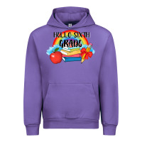Tulip back to school hello sixth grade 3200x2400 Urban Hoodie - AdoDesignShop