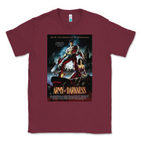 Burgundy Army Of Darkness Movie Poster Classic Classic Tee - longCreatives