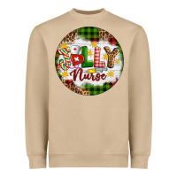 Mushroom Christmas Jolly Nurse Heavyweight Sweatshirt - Artiststas