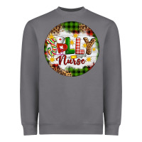 Storm Christmas Jolly Nurse Heavyweight Sweatshirt - Artiststas