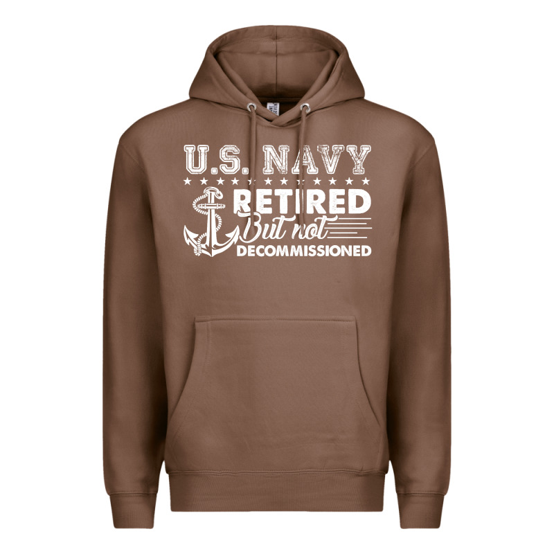Us Navy Retired Shirt Premium Hoodie by longCreatives | Teevron
