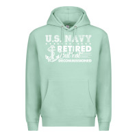 Seafoam US Navy Retired Shirt Premium Hoodie - longCreatives