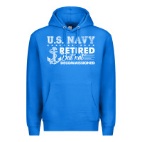 True Royal US Navy Retired Shirt Premium Hoodie - longCreatives