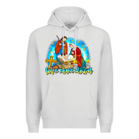 Dove Grey Love Came Down Premium Hoodie - CowhideDigitalArt