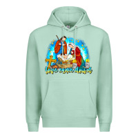 Seafoam Love Came Down Premium Hoodie - CowhideDigitalArt