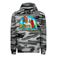 Slate Camo Love Came Down Premium Hoodie - CowhideDigitalArt