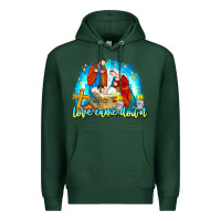 Sports Green Love Came Down Premium Hoodie - CowhideDigitalArt