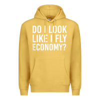 Antique Gold Do I Look Like I Fly Economy  Funny First Class Traveling Premium Hoodie - longCreatives