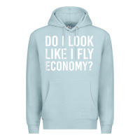 Blue Mist Do I Look Like I Fly Economy  Funny First Class Traveling Premium Hoodie - longCreatives