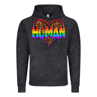 Vintage Black lgbt pride human Vintage Hoodie - OliviaCreatesArt