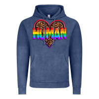Vintage Denim lgbt pride human Vintage Hoodie - OliviaCreatesArt