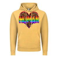 Vintage Mustard lgbt pride human Vintage Hoodie - OliviaCreatesArt