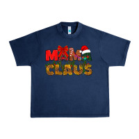 Navy Mama claus mother's day Urban Heavy Tee - HowdyJamesFarm
