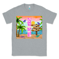 Heather Grey feeling beachy Classic Tee - TumblerDesignByShophia