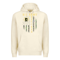 Sandshell US ARMY Retired  Distressed American Flag Patriotic Premium Hoodie - longCreatives