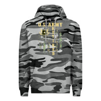 Slate Camo US ARMY Retired  Distressed American Flag Patriotic Premium Hoodie - longCreatives