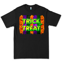 Black trick or treat brushstroke Premium Tee - Jasminsmagicworld