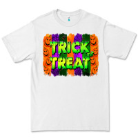 White trick or treat brushstroke Premium Tee - Jasminsmagicworld