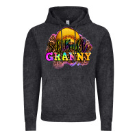 Vintage Black softball granny Vintage Hoodie - OliviaCreatesArt