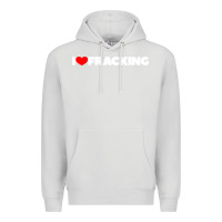 Dove Grey I Love Fracking Premium Hoodie - longCreatives