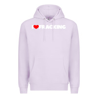 Lilac I Love Fracking Premium Hoodie - longCreatives