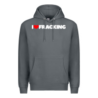 Rock I Love Fracking Premium Hoodie - longCreatives
