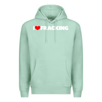 Seafoam I Love Fracking Premium Hoodie - longCreatives