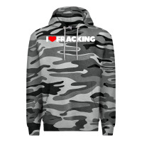 Slate Camo I Love Fracking Premium Hoodie - longCreatives