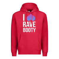 Cardinal I Love Rave Booty I Heart Rave Tops Premium Hoodie - longCreatives