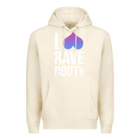 Tofu I Love Rave Booty I Heart Rave Tops Premium Hoodie - longCreatives