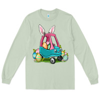 Matcha Easter toddler car Long Sleeve Tee - OliviaCreatesArt