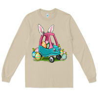 Mushroom Easter toddler car Long Sleeve Tee - OliviaCreatesArt