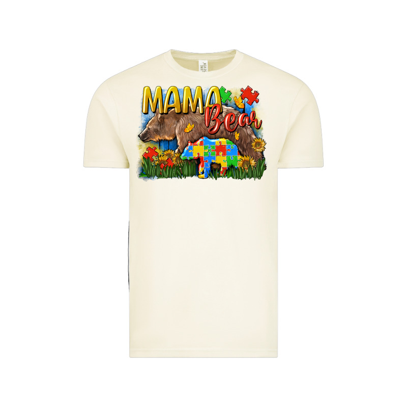 Mama Bear Autism Vintage Tee by CowGirlArtShop | Teevron